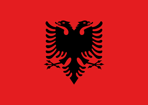waf albania flag